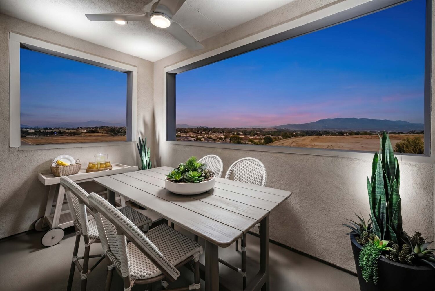 Covered Deck | Plan 3 | Glenwood at Altair