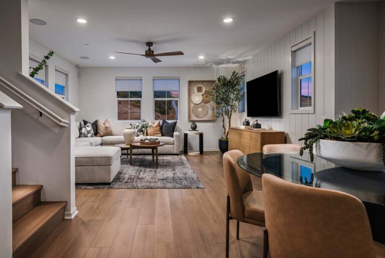 Dining Room to Great Room | Plan 2 | Waypoint at Altair