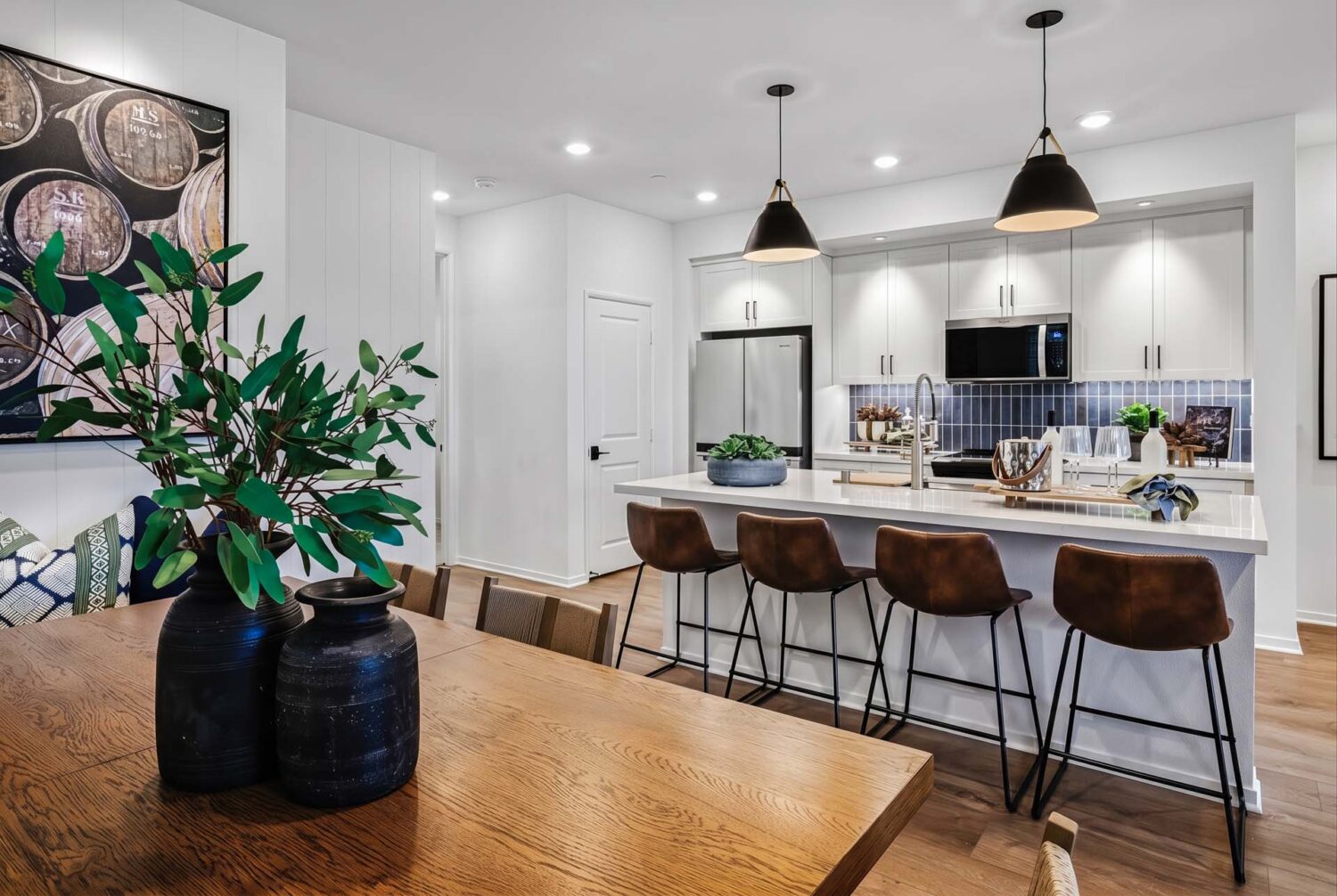 Dining Room to Kitchen | Plan 2 | Glenwood at Altair