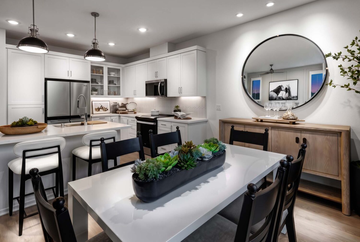 Dining Room to Kitchen | Plan 2 | Sky at Altair