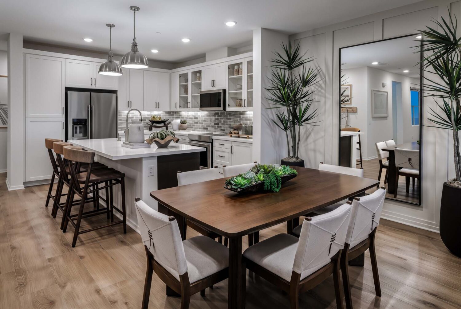 Dining Room to Kitchen | Plan 3 | Sky at Altair