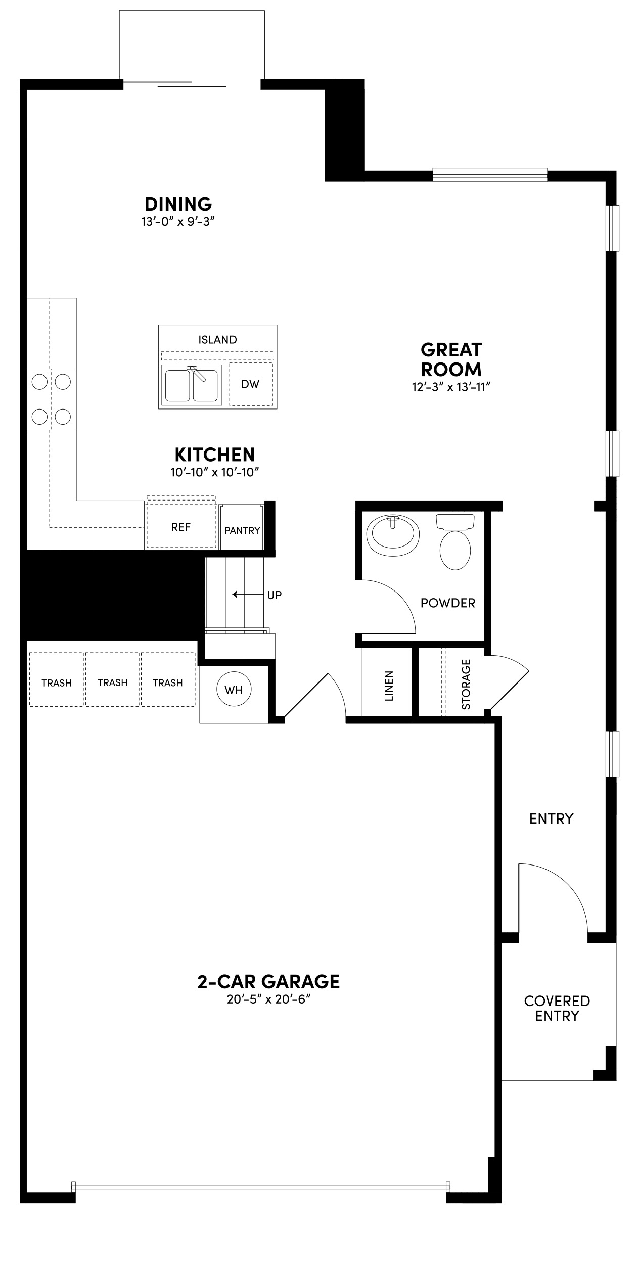 First Floor Floor Plan | Plan 2 | Sky at Altair