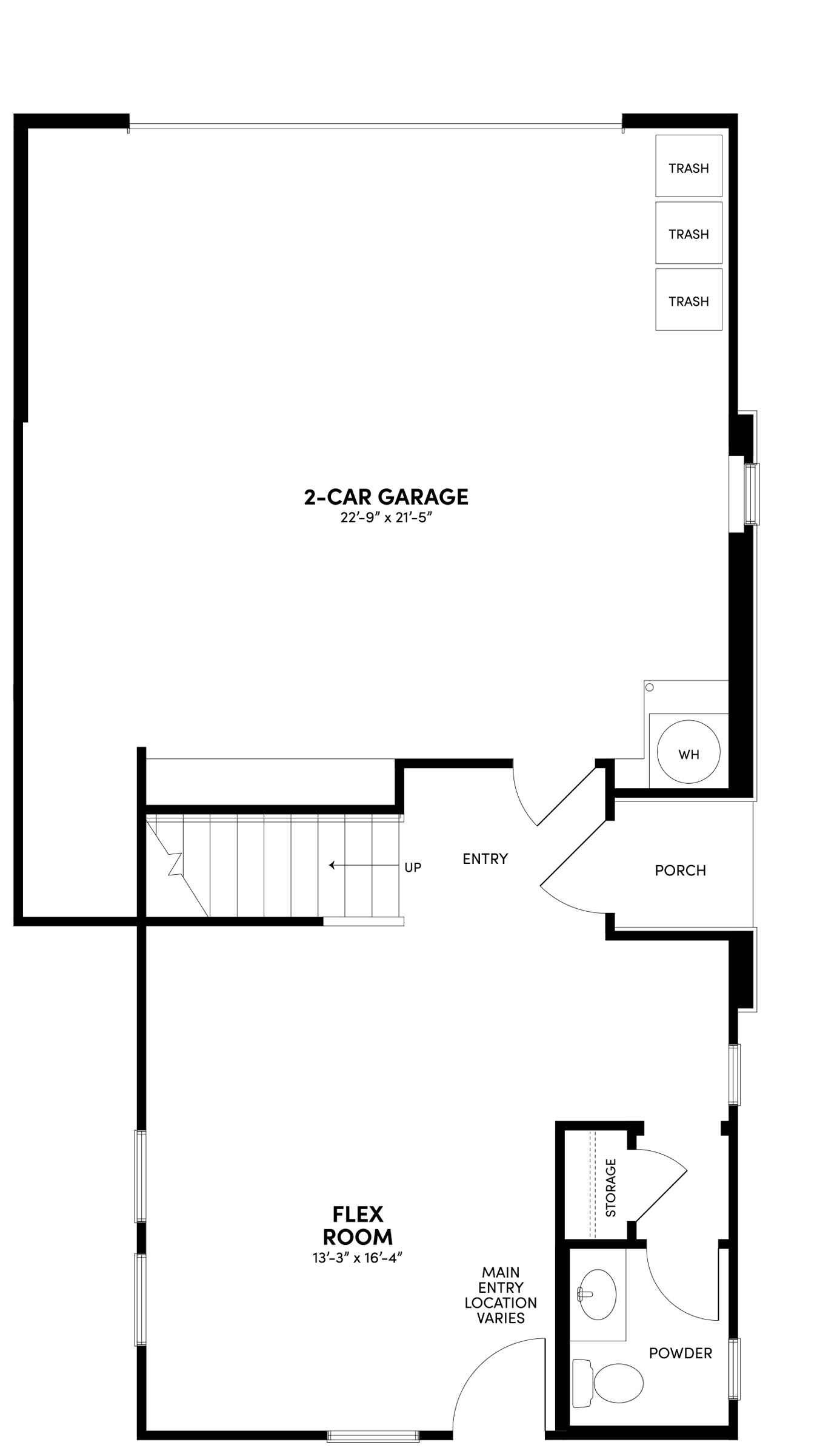 First Floor Floor Plan | Plan 2 | Waypoint at Altair