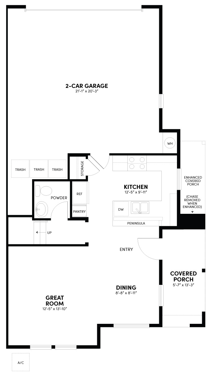 First Floor Floor Plan | Plan 1 | Sky at Altair