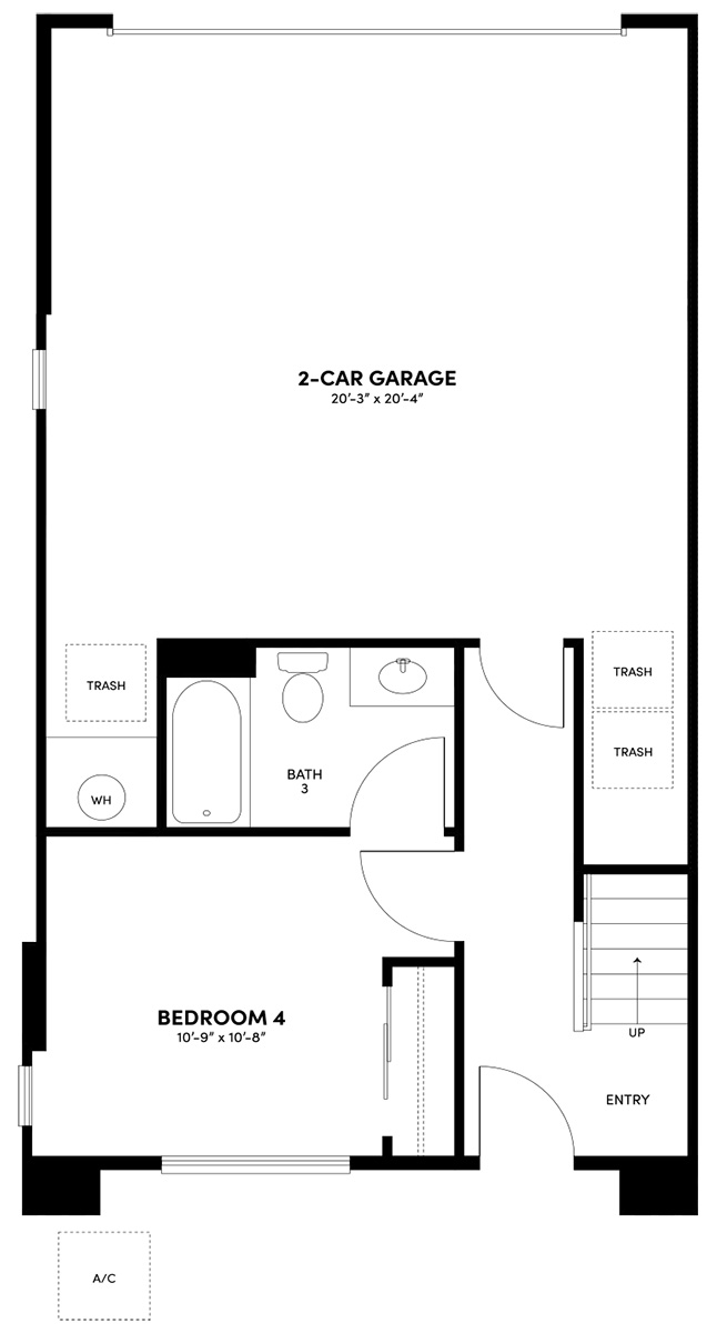 First Floor Floor Plan | Plan 3Y | Glenwood at Altair
