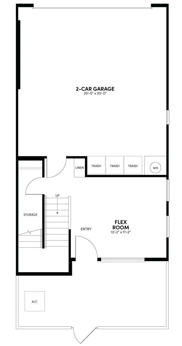 First Floor Floor Plan | Plan 1 | Glenwood at Altair