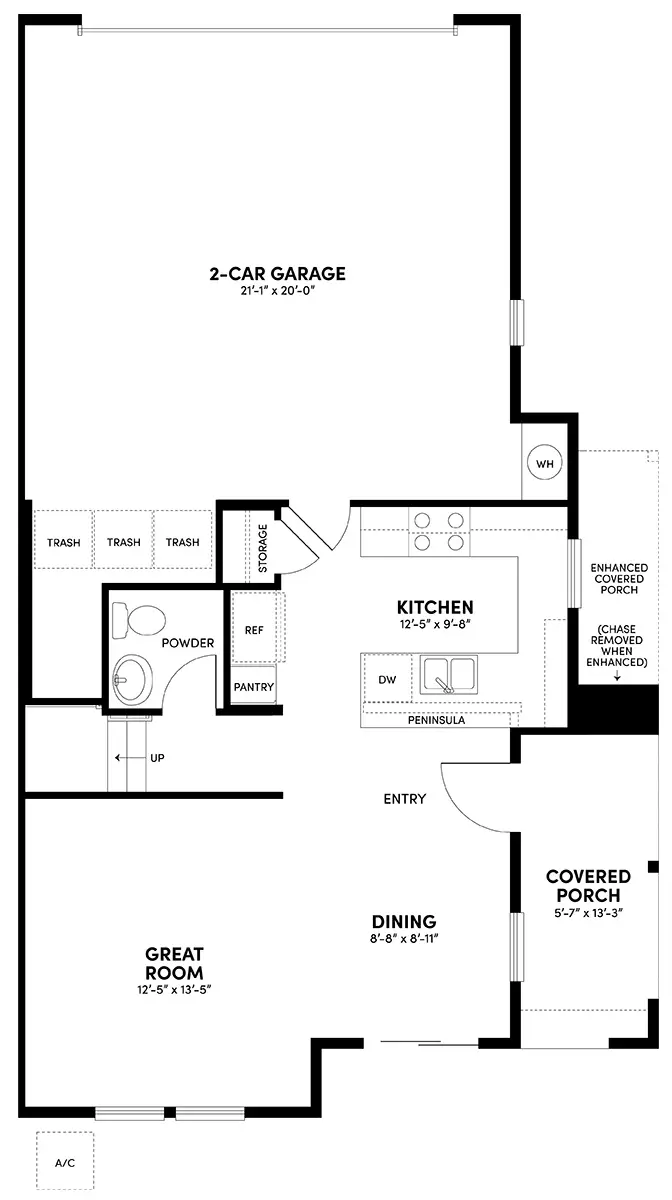 First Floor Floor Plan | Plan 1 | Sky at Altair