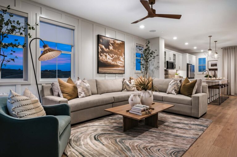 Great Room to Kitchen | Plan 1 | Waypoint at Altair