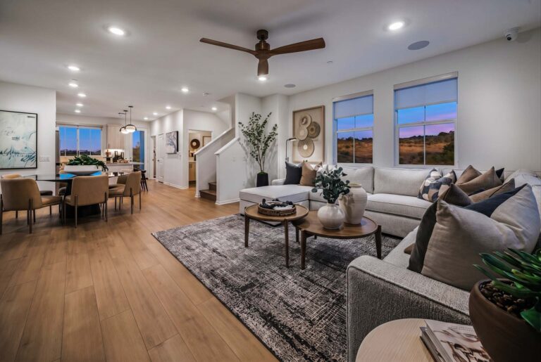 Great Room to Kitchen | Plan 2 | Waypoint at Altair