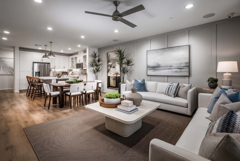 Great Room to Kitchen | Plan 3 | Sky at Altair