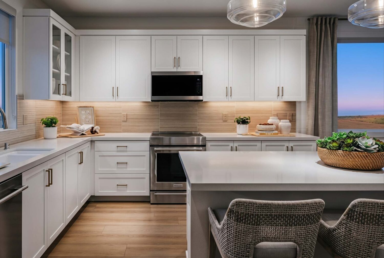 Kitchen | Plan 3 | Glenwood at Altair
