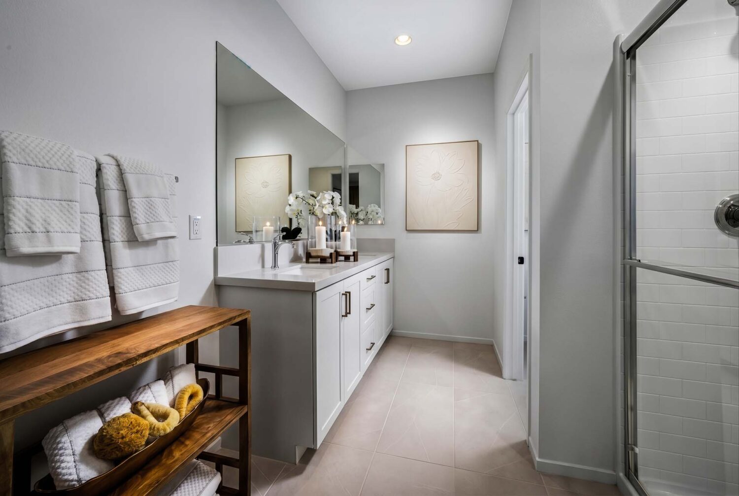 Primary Bathroom | Plan 3 | Glenwood at Altair