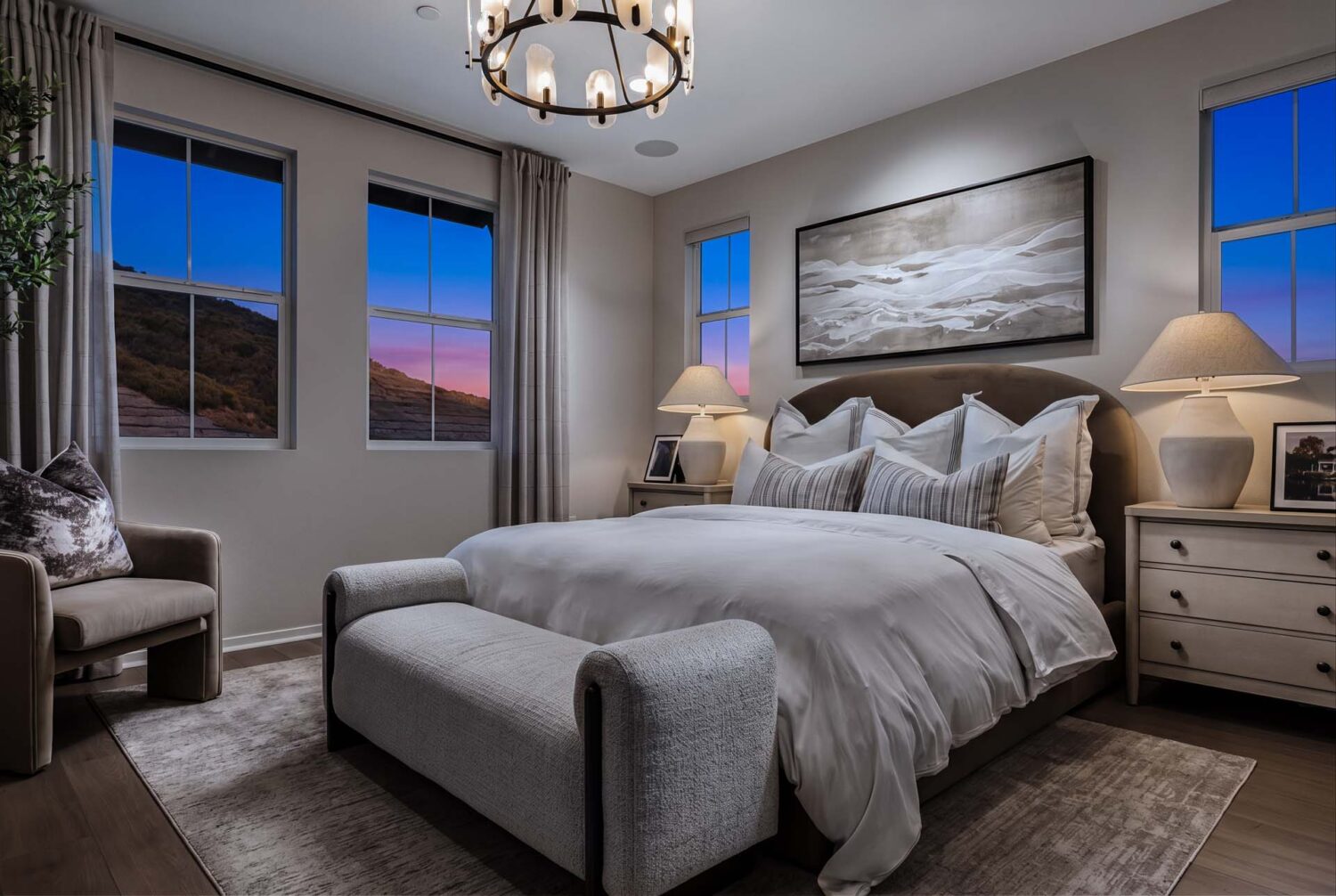 Primary Bedroom | Plan 2 | Waypoint at Altair