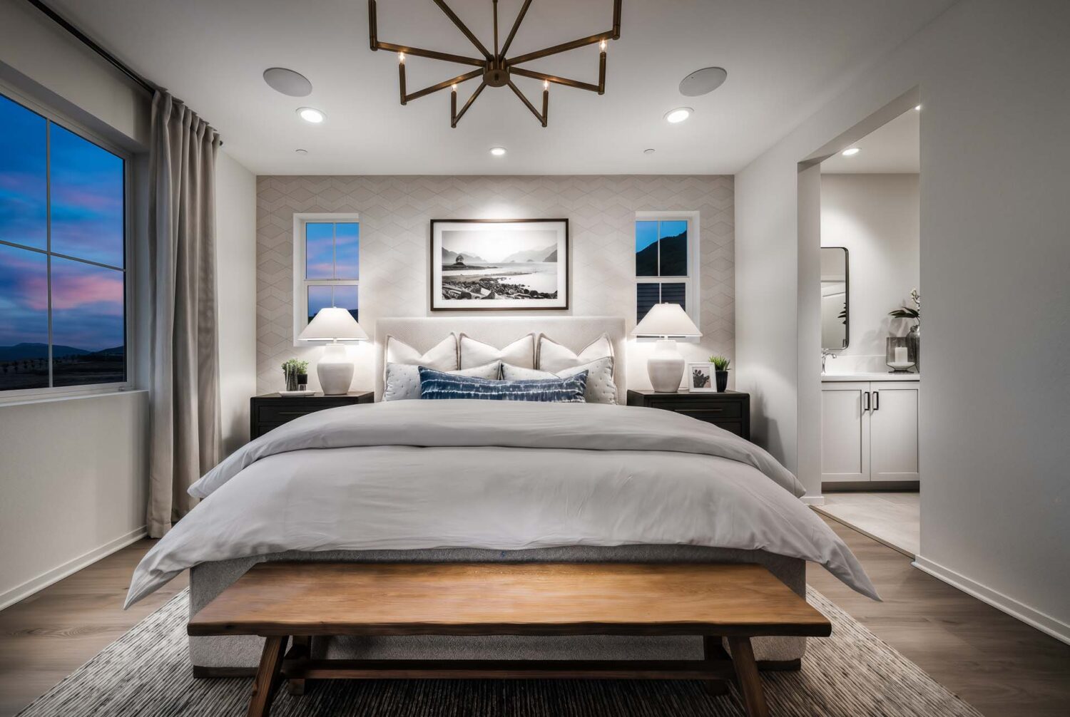 Primary Bedroom | Plan 3 | Sky at Altair