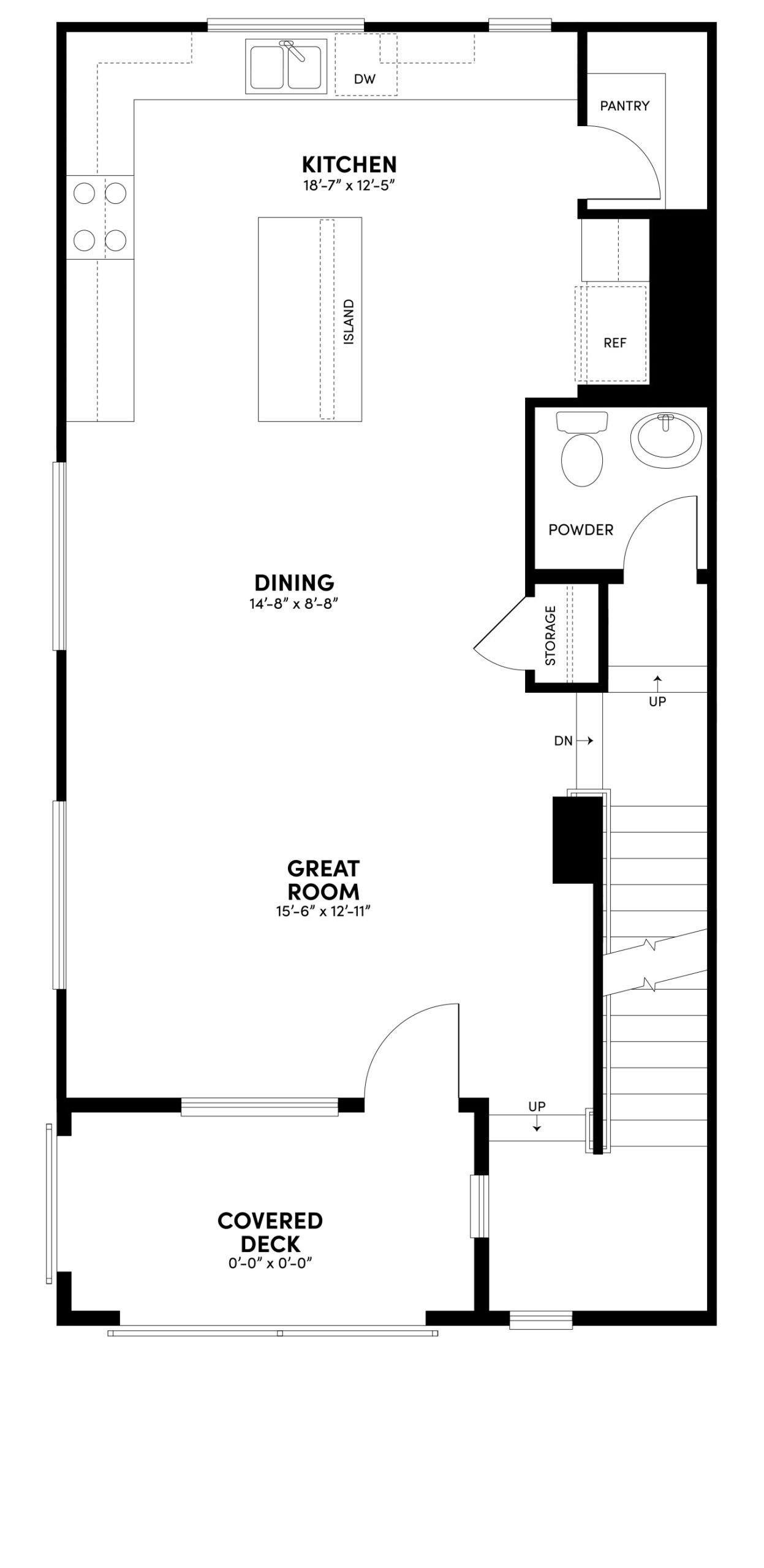 Second Floor Floor Plan | Plan 3 | Glenwood at Altair