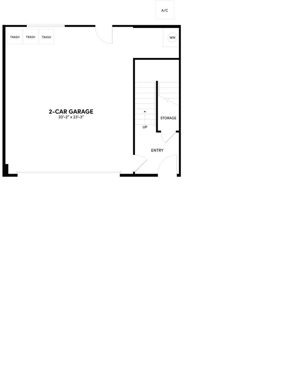 First Floor Floor Plan | Plan 3 | Sky at Altair