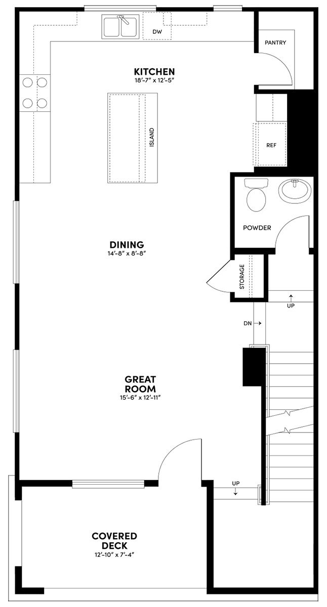 Second Floor Floor Plan | Plan 3Y | Glenwood at Altair