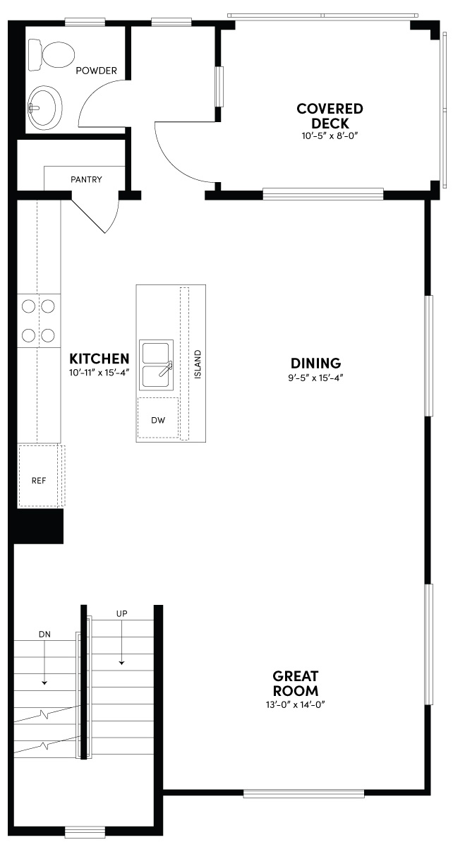 Second Floor Floor Plan | Plan 1 | Glenwood at Altair