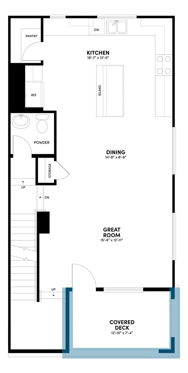 Second Floor Floor Plan | Plan 3Y | Glenwood at Altair
