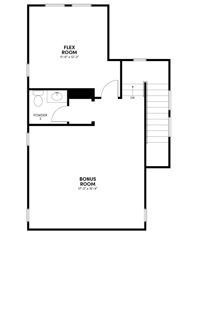 Third Floor Floor Plan | Plan 3 | Waypoint at Altair