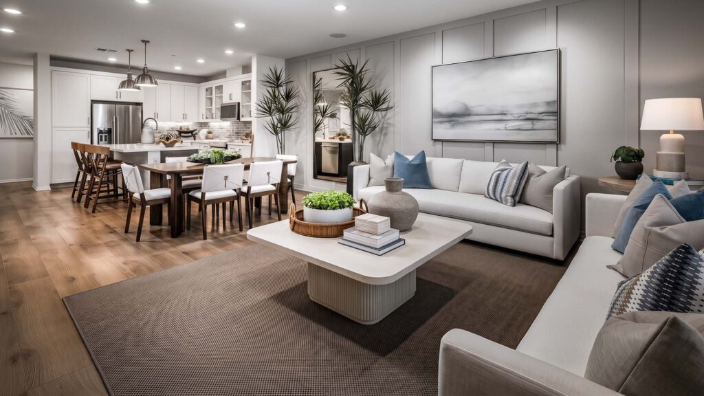 Overall Interior - Plan 3 - Sky at Altair